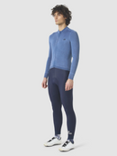 Café du Cycliste 車衣 Charlie Cold Dye Navy 長袖 男款 冷染藍