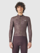 Café du Cycliste 車衣 Charlie Cold Dye Red Moss 長袖 男款 冷染暗紅