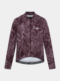 Café du Cycliste 車衣 Charlie Cold Dye Red Moss 長袖 女款 冷染暗紅