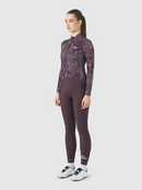 Café du Cycliste 車衣 Charlie Cold Dye Red Moss 長袖 女款 冷染暗紅