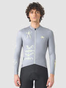 Café du Cycliste 車衣 Constance V2 LS Jersey Cliffside Gray 長袖 男款 崖灰