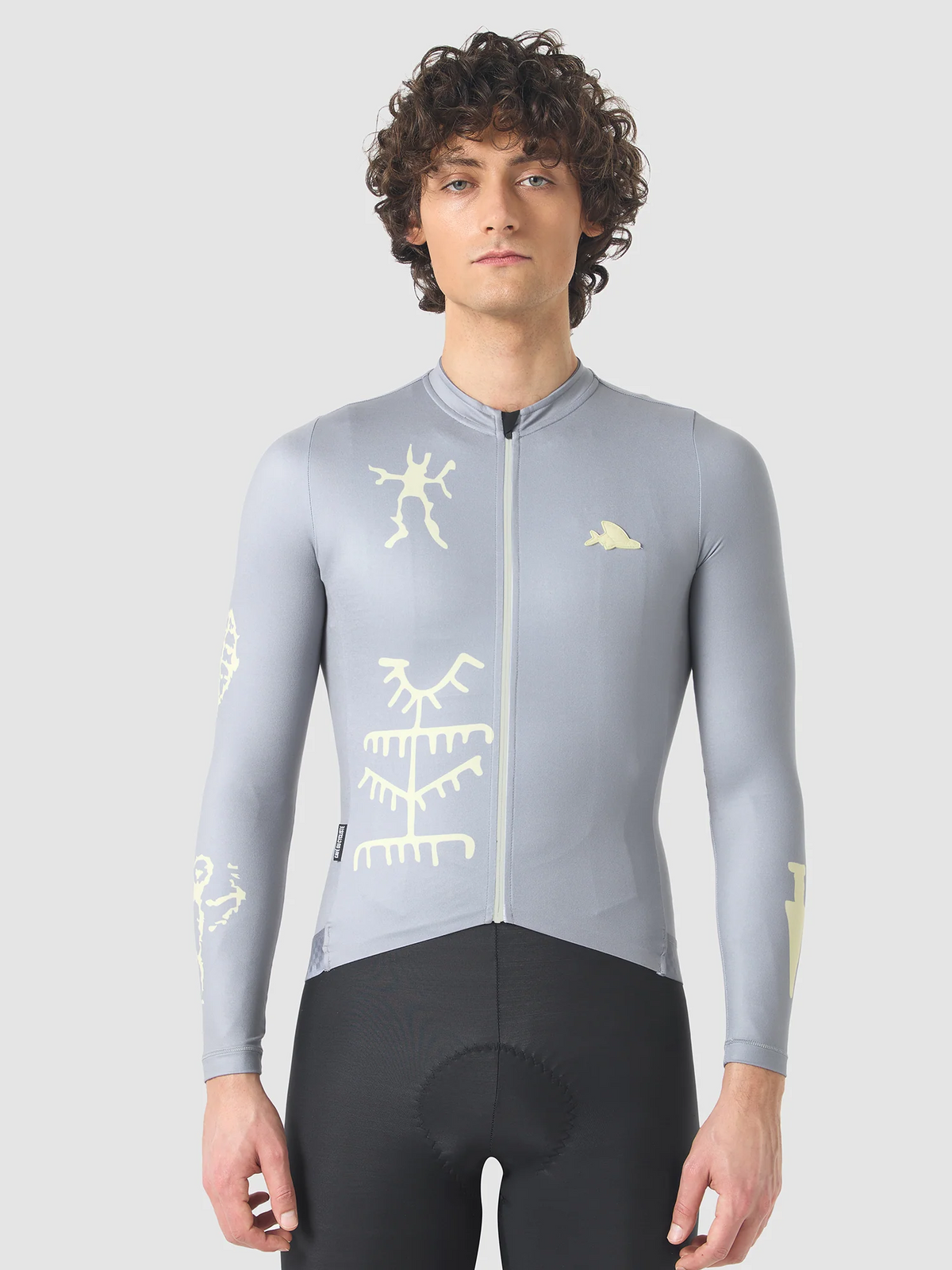 Café du Cycliste 車衣 Constance V2 LS Jersey Cliffside Gray 長袖 男款 崖灰