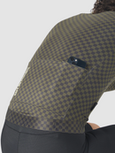 Café du Cycliste 車衣 Constance V2 LS Jersey Raven Carob 長袖 男款 棕黑格