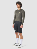 Café du Cycliste 車衣 Constance V2 LS Jersey Raven Carob 長袖 男款 棕黑格