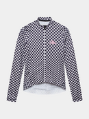 Café du Cycliste 車衣 Constance V2 LS Jersey Grey Purple 長袖 女款 紫灰格