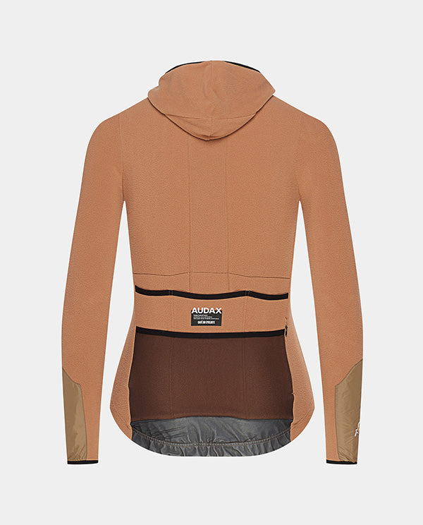 Café du Cycliste 車衣Audax Ingrid LS Jersey V2 Cashew 長袖 女款 棕