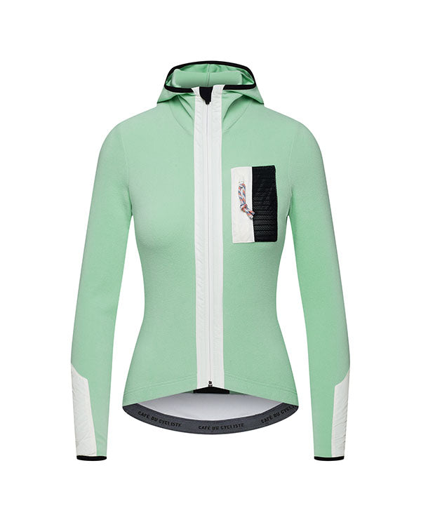 Café du Cycliste 車衣Audax Ingrid Pastel Green 長袖 女款 淡綠