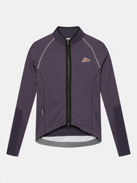 Café du Cycliste 車衣AUDAX Laure LS Jersey Purple Rain 長袖 女款 深紫