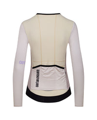 Café du Cycliste 車衣 Roxane LS Jersey Chalk 長袖 女款 石粉白
