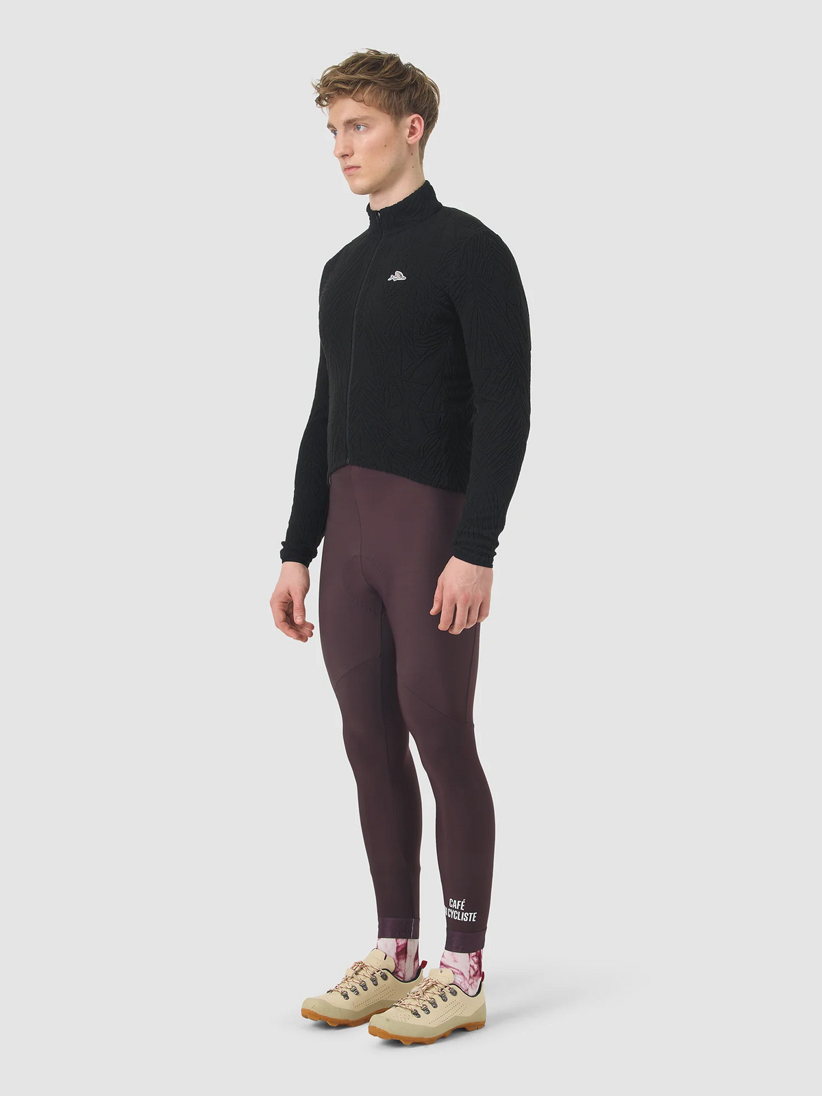Café du Cycliste 車衣Solange V2 Black 長袖 男款 黑