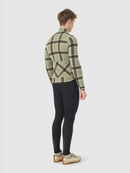 Café du Cycliste 車衣Solange V2 Puddle Chalk長袖 男款 綠格紋