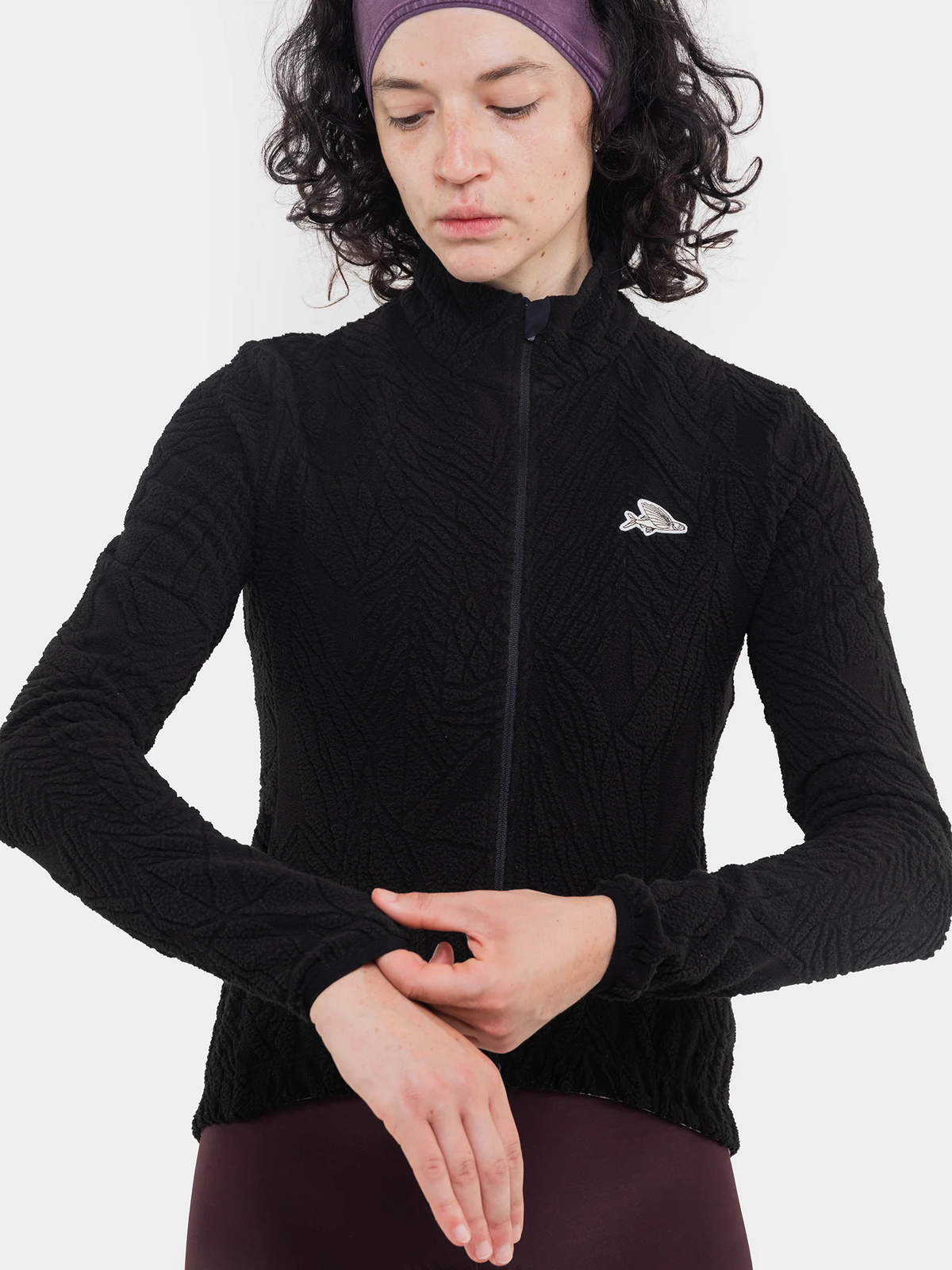 Café du Cycliste 車衣Solange V2 Black 長袖 女款 黑