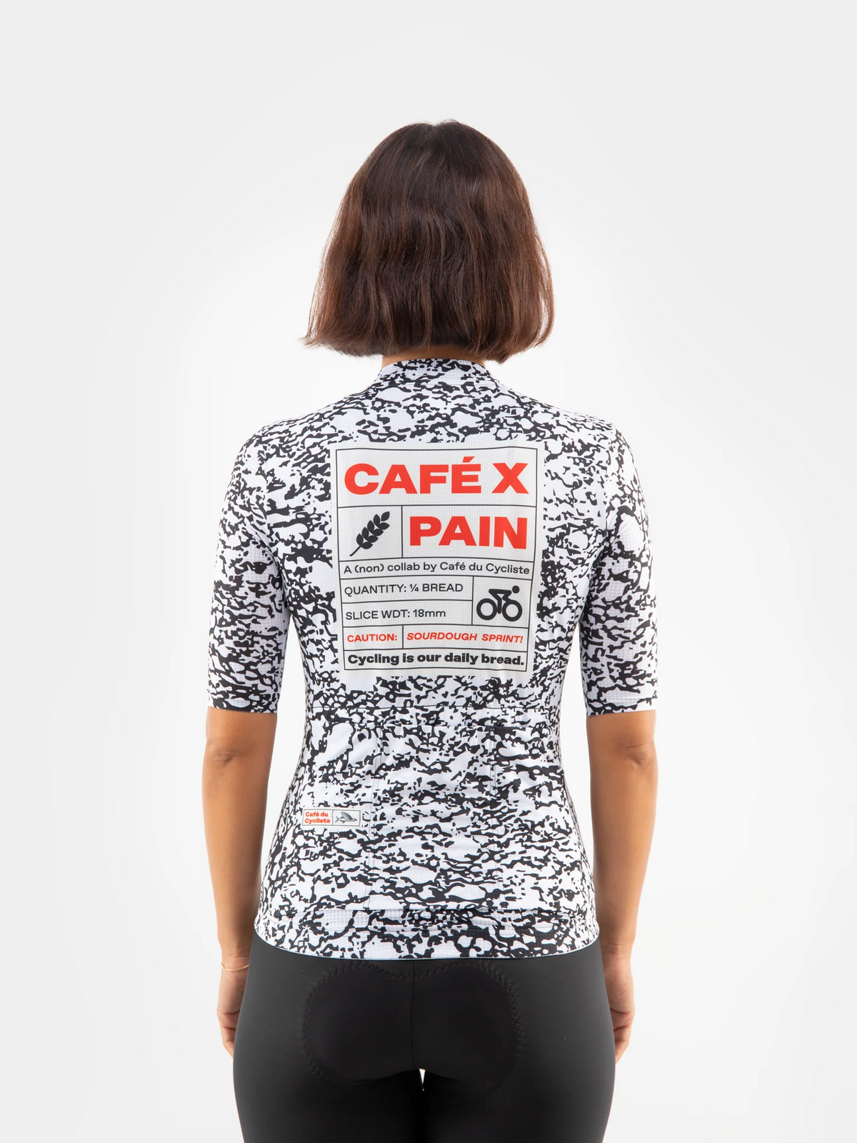 Café du Cycliste 車衣 Angeline PAIN Bread 女款 黑