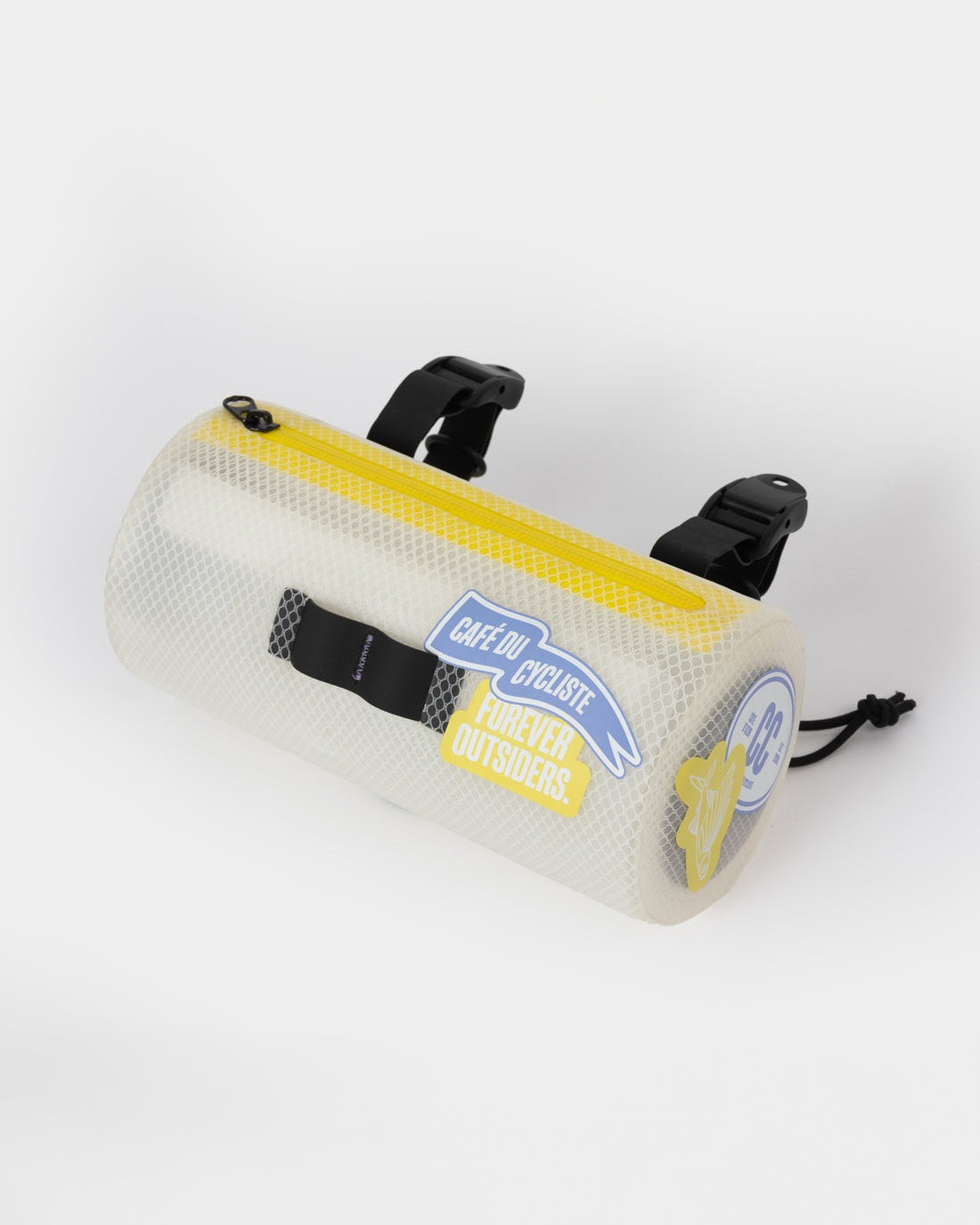 Café du Cycliste 車手把包 Handlebar Bag Banner Trasparent White 透明黃