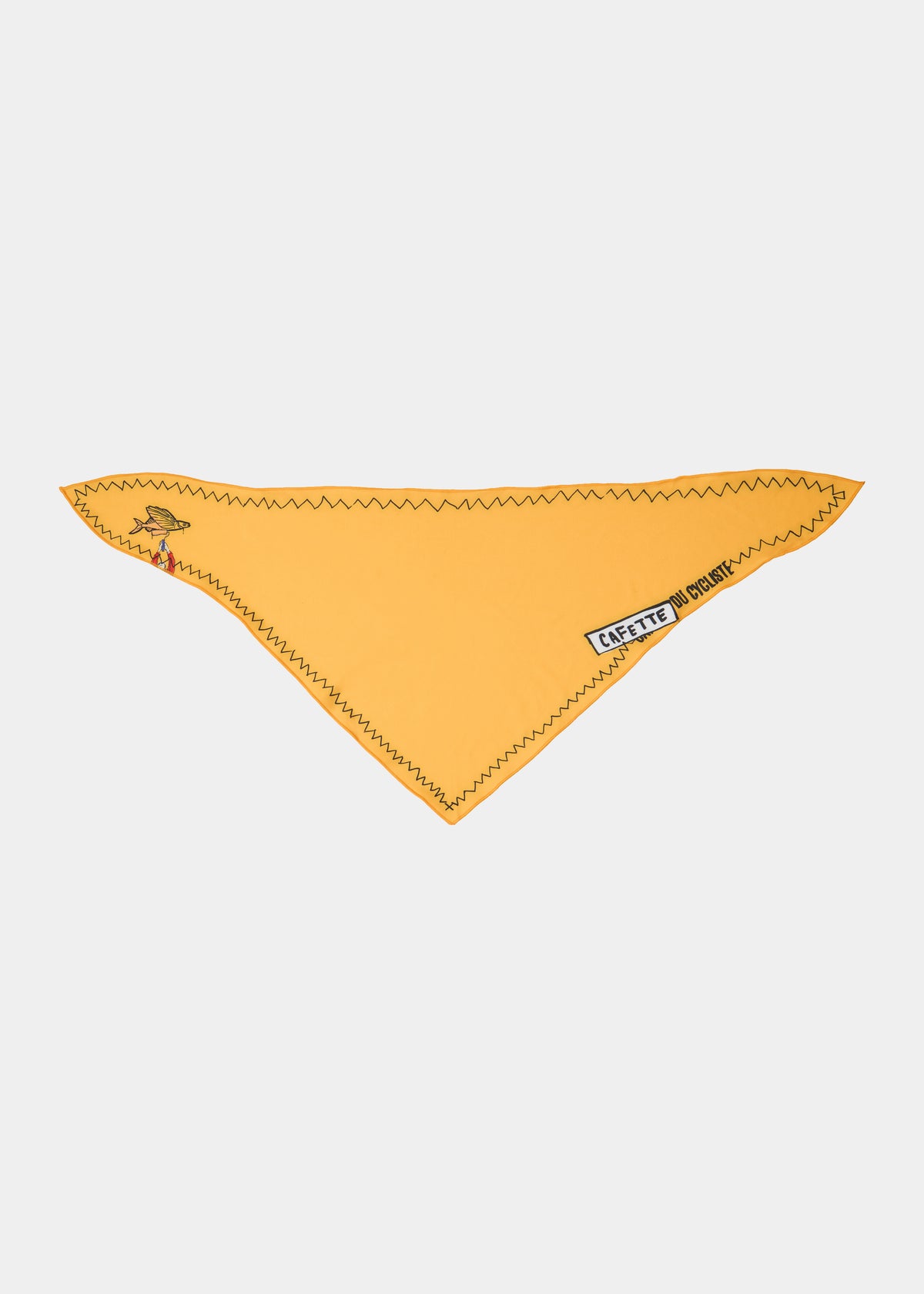 Café du Cycliste 脖圍領巾 Isaure Fette 黃