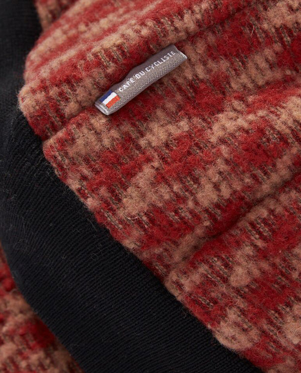 CaféduCycliste 帽 Belgian Clay Brown 冬季比利時帽 灰橘