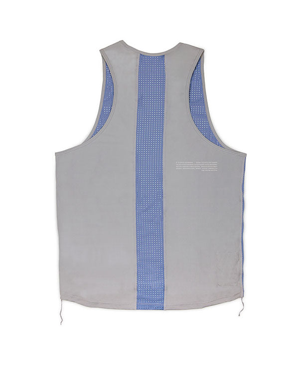 FLIPPOS 跑衣 FLIPPIES SINGLET AERO® (Women)藍灰併接