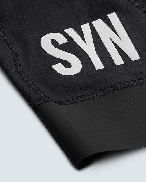 SYN 車褲 Pro Bib Shorts Black 男款 黑