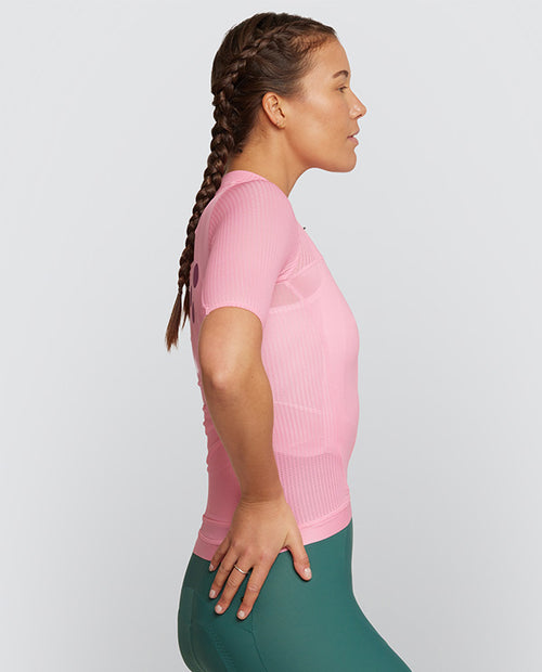 Pedla 車衣 BOLD Essentials Air Jersey Flamingo 女款 紅鶴粉