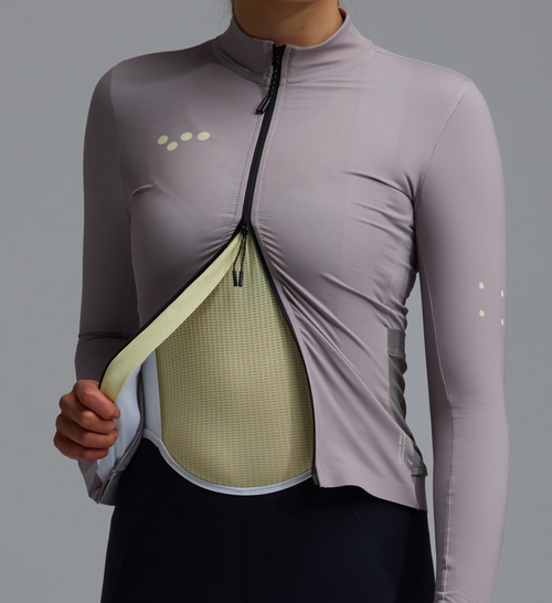 Pedla 中量長袖車衣 Essentials Midweight LS Jersey Hide 女款 粉藕