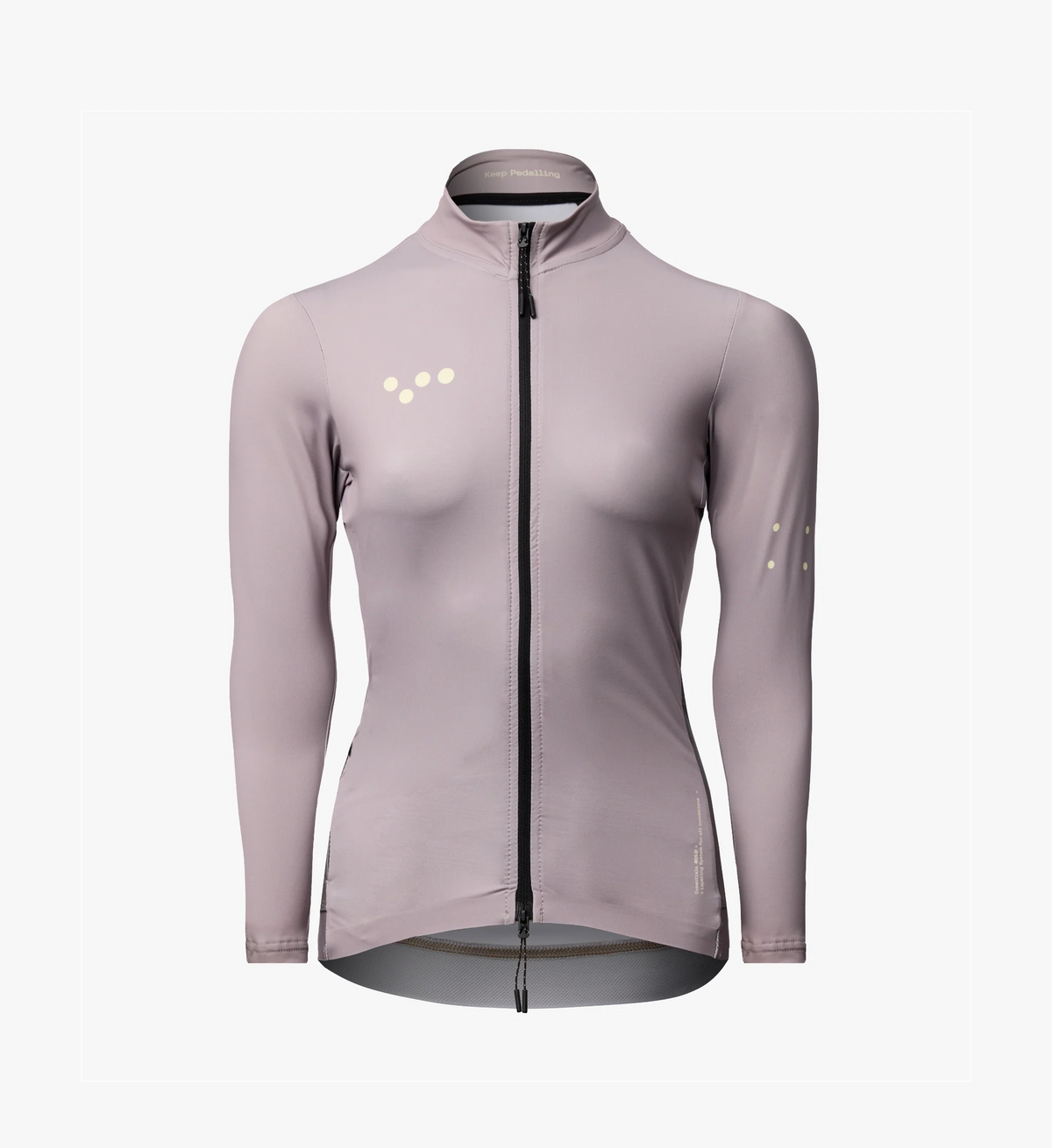Pedla 中量長袖車衣 Essentials Midweight LS Jersey Hide 女款 粉藕
