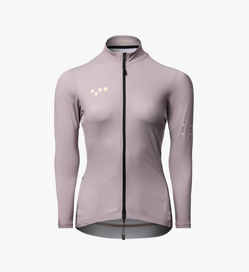 Pedla 中量長袖車衣 Essentials Midweight LS Jersey Hide 女款 粉藕