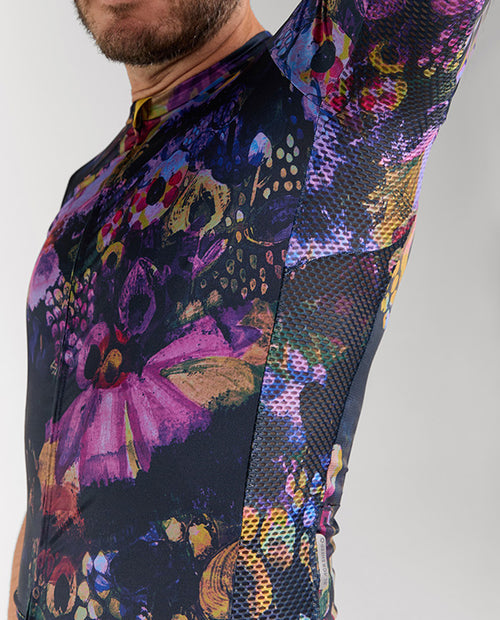 Black Sheep 黑羊 Team SS Jersey Distressed Midnight Flora 男款 暗藍