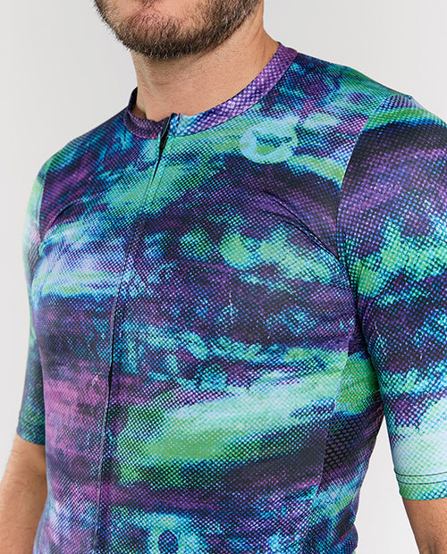 Black Sheep 黑羊 Team SS Jersey - Distressed Purple Ash 男款 綠紫