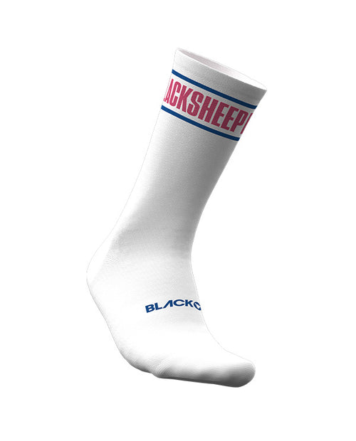 Black Sheep 黑羊 車襪Perfect Crew Socks TWH - Tape White 白