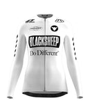 BSC 薄長袖車衣WMN LS Future Project Mono White 女款 經典黑白