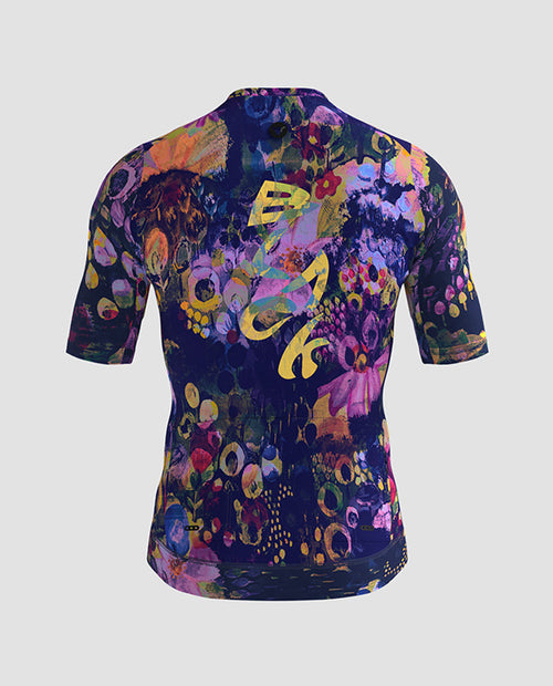 Black Sheep 黑羊 Team SS Jersey Distressed Midnight Flora 男款 暗藍