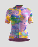 Black Sheep 黑羊 Team SS Jersey - Distressed Pink Floral 女款 粉紫