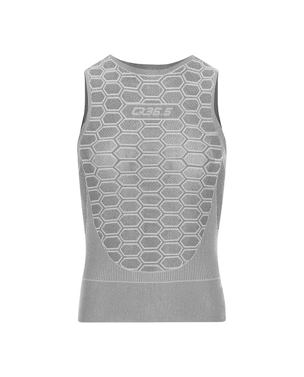 Q36.5 底衫BaseLayer 1 Sleeveless Ice 無袖 男款 灰