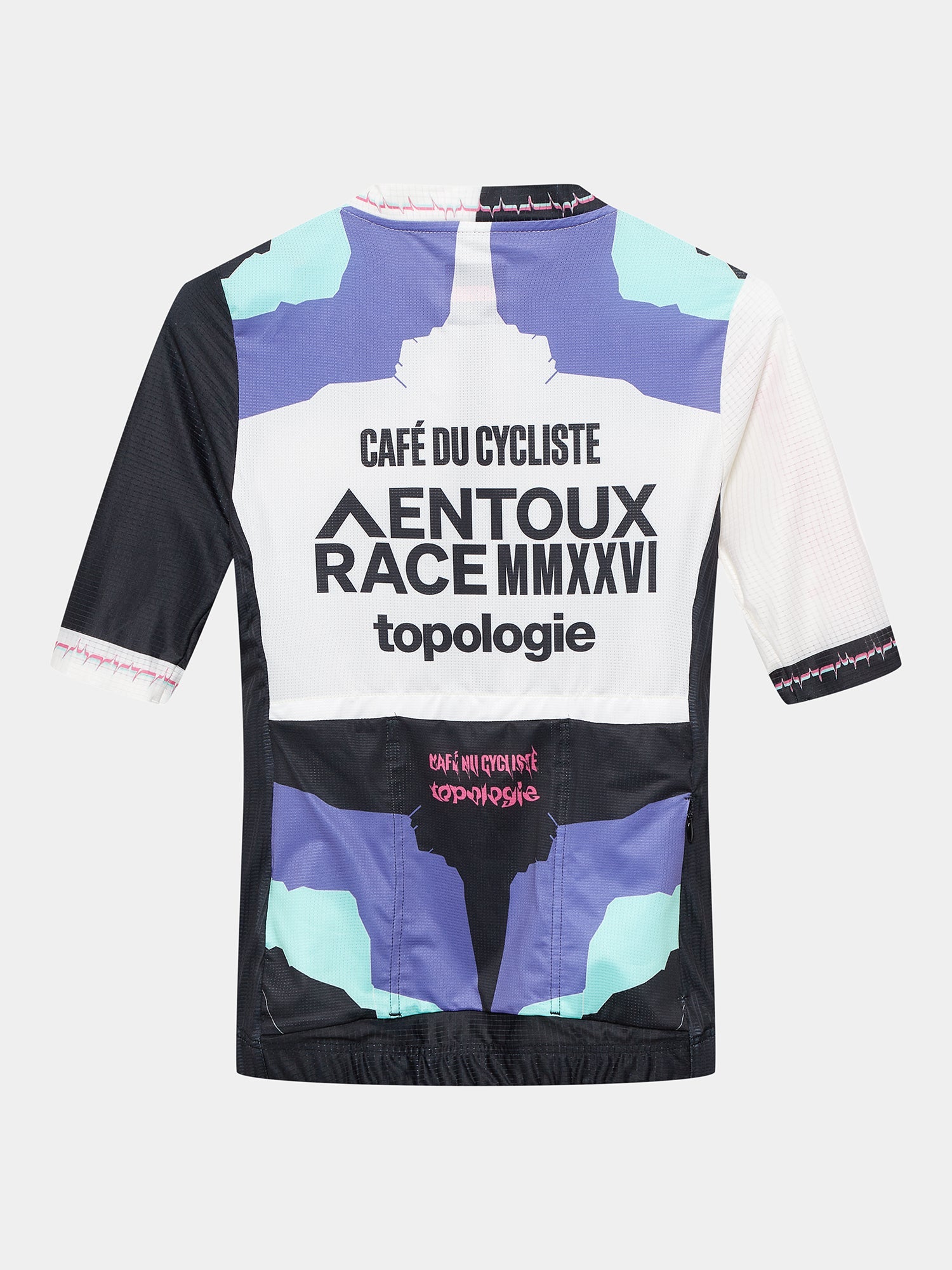 Café du Cycliste 車衣 Bergida Superlight Jersey Multico - Topologie 聯名款 女款 白