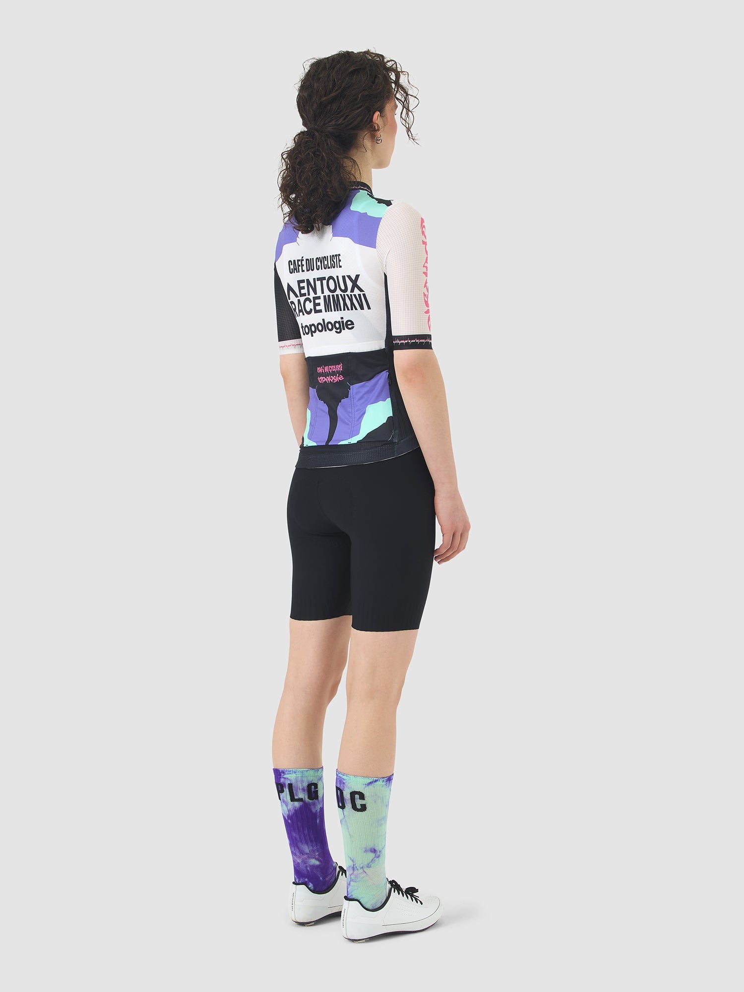 Café du Cycliste 車衣 Bergida Superlight Jersey Multico - Topologie 聯名款 女款 白