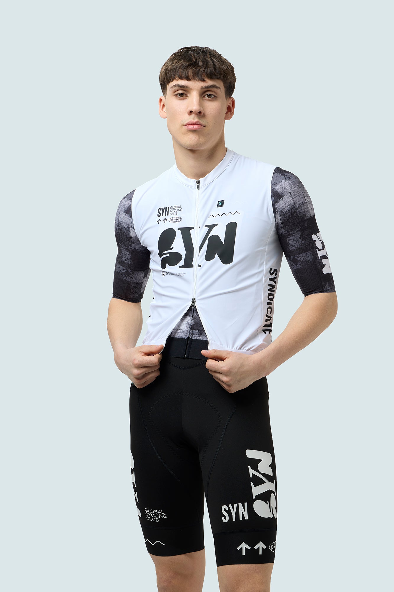 SYN 防潑背心 Pro Team Vest White 男款 白