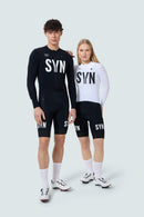 SYN 薄刷毛長袖車衣 Training LS Jersey 2.0 Black 男款 黑