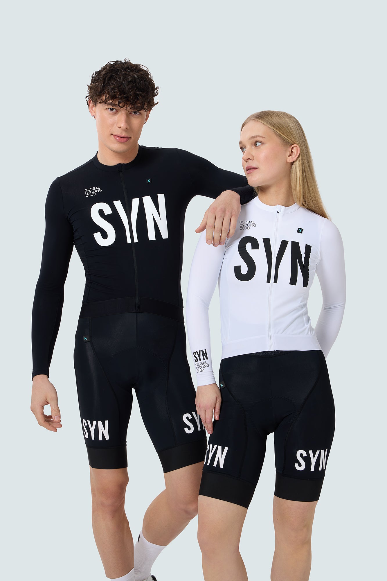 SYN 薄刷毛長袖車衣 Training LS Jersey 2.0 White 女款 白