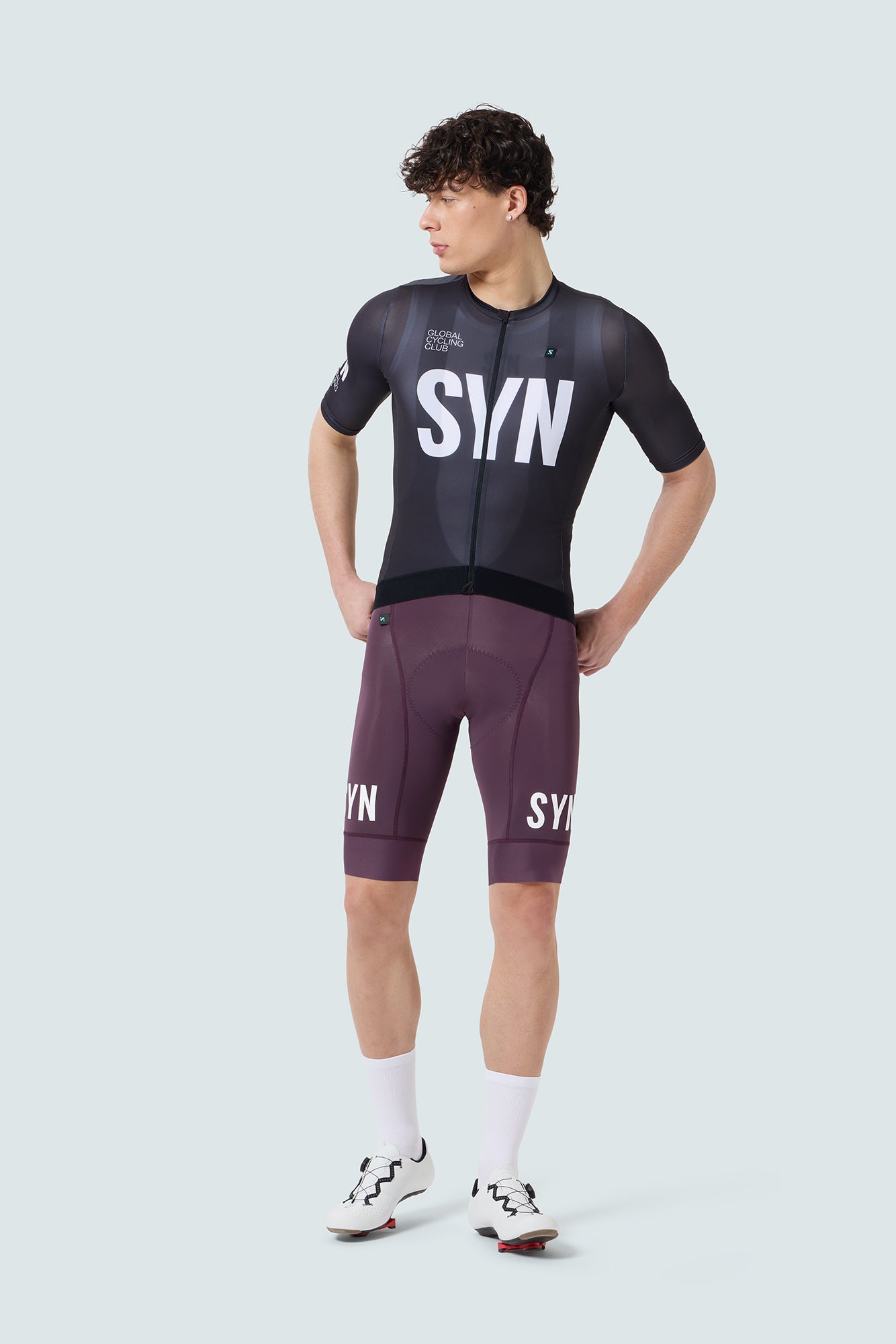 SYN 車褲 Training 2.0 Bib Shorts Electric 男款 紫