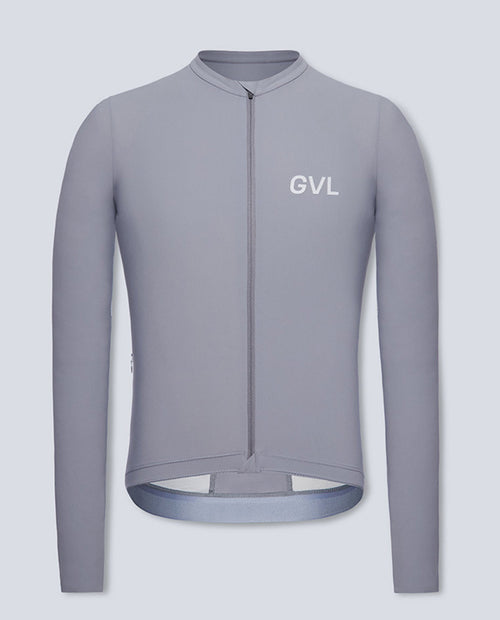 Givelo 薄長袖車衣 C.D.A. LS Jersey Ice 灰