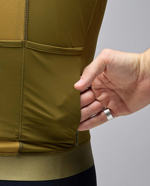 Givelo 車衣 C.D.A. SS Jersey Armadillo 棕綠