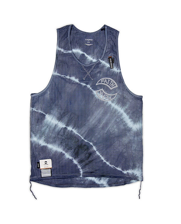 FLIPPOS 跑衣 FLIPPIES SINGLET AERO® (Men)渣染黑