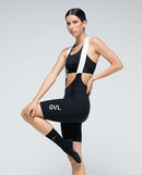 Givelo 磁吸式無痕車褲MAYFLY Bib Shorts Black 女款 黑