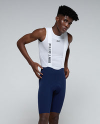 Givelo 無痕車褲MAYFLY Bib Shorts Navy 男款 藍