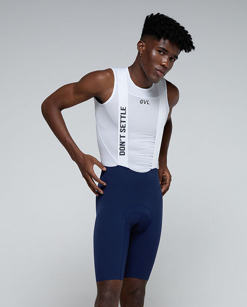 Givelo 無痕車褲MAYFLY Bib Shorts Navy 男款 藍