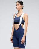 Givelo 磁吸式無痕車褲MAYFLY Bib Shorts Navy 女款 藍