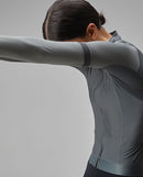 Givelo 薄長袖車衣Jersey LS G90 Iron 經典灰 男女共版