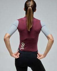 Givelo 車衣Jersey SS Modern Classic Merlot 酒紅 男女共版