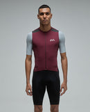 Givelo 車衣Jersey SS Modern Classic Merlot 酒紅 男女共版