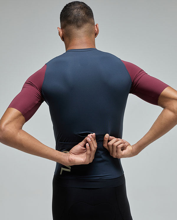 Givelo 車衣Jersey SS Modern Classic Franch Navy 藍 男女共版